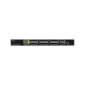 Switch de Agregación Capa 3 / 4 Puertos Gigabit Ethernet / 24 Puertos Gigabit SFP / 4 Puertos 10Gigabit SFP+ / QoS Integrada / Soporte IPv6 e IPv4 / Seguridad Avanzada / Stacking /