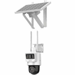 Kit Solar IP All in One / Doble Detección (Radar + PIR) / PT IP 4 Megapixel / Lente 2.8 mm / Panel Solar / Batería de Respaldo de Litio 50.76Wh (Hasta 1.5 días) / Conexión 4G / Audio de Dos Vías / Accesorios de Inst. / D