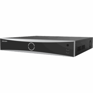 NVR 32 Megapíxel (8K) / 32 Canales IP / 16 Puertos PoE+ / ACUSENSE / ANPR / Conteo de Personas / Reconocimiento Facial / 4 Bahías de Disco Duro / Soporta POS / Alarmas I/O