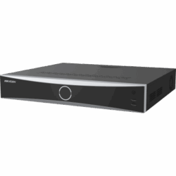 [Acusearch] NVR 12 Megapixel (4K) / 16 canales IP / 16 Puertos PoE+ / AcuSense (Evita Falsas Alarmas) / Reconocimiento Facial / 4 Bahías de Disco Duro / Switch PoE 300 mts  / HDMI en 4K / Alarmas I/O