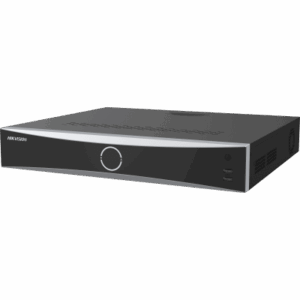 [Acusearch] NVR 12 Megapixel (4K) / 16 canales IP / 16 Puertos PoE+ / AcuSense (Evita Falsas Alarmas) / Reconocimiento Facial / 4 Bahías de Disco Duro / Switch PoE 300 mts  / HDMI en 4K / Alarmas I/O