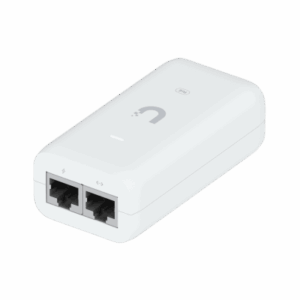 Inyector / Adaptador POE UniFi U-POE (48 VDC, 0.32 A hasta 15W) puerto Gigabit, ideal para equipos UniFi, incluye cable AC
