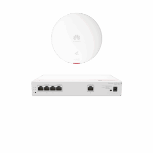 Kit DEMO de Router Multi-Servicio / 1 puerto 10/100/1000 Mbps(WAN) / 4 puertos 10/100/1000 Mbps(LAN) PoE / 50W + Punto de Acceso Wi-Fi 6 / 1.775 Gbps / MU-MIMO 2x2 (2.4GH y 5GHz) / Smart Antenna más cobertura / Instalación en techo y pared