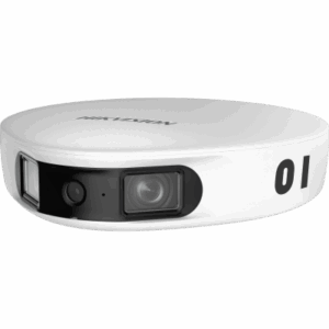 PanoVu Series / Vista Panorámica 180° / 32 Megapixel en Total / 2 Micrófonos Integrados / IP65 / PoE+ / Micro SD / Ideal para Grabar Partidos de Futbol