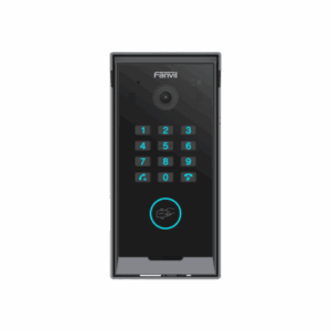 Videoportero Slim IP SIP con Cámara HD, IP IP65, Teclado Numérico y Relé, Apertura por BLE, Tarjeta, Remoto, Protocolo ONVIF, Compatible con App Fanvil Link