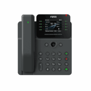 Telefono IP Handset Inalámbrico, 12 Líneas SIP, Conferencia 6 Vias, Puertos Gigabit, PoE, Pantalla 2.8