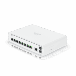 Consola UISP de Ubiquiti / Gateway y Switch de Red Gigabit / Controlador con Plataforma UISP para gestión remota de WISP (airMAX, airFiber, uFiber, LTU, edgeMAX, airCube) / 128 GB SSD / (1) WAN 1GbE / (1) WAN SFP+10G / (8) puertos LAN GbE RJ45