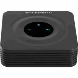 Adaptador de Teléfono Analógico HT801 V2 / 1 Puerto FXS (Conectar Teléfono Análogo) / VoIP Avanzado / Seguridad TLS y SRTP / Soporte Fax T.38 / Compatibilidad con Serie UCM /