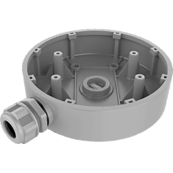 Caja de Conexiones de Exterior para Cámaras con Polímero Anticorrosión (Ideal para Ambiente Salino)