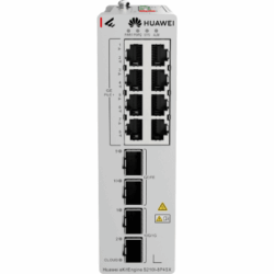 Switch Industrial eKit / 8 Puertos PoE+ Gigabit + 2 SFP + 2 SFP+ / Montaje en Riel DIN / Fuente Redundante 1+1 : 54 a 57 VCD / Libre de licenciamiento / Gestión gratuita desde la Nube / Presupuesto PoE 220 W