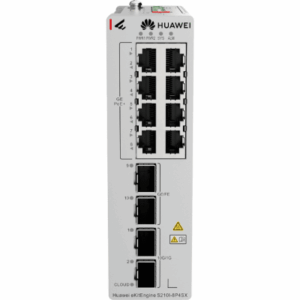 Switch Industrial eKit / 8 Puertos PoE+ Gigabit + 2 SFP + 2 SFP+ / Montaje en Riel DIN / Fuente Redundante 1+1 : 54 a 57 VCD / Libre de licenciamiento / Gestión gratuita desde la Nube / Presupuesto PoE 220 W