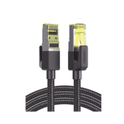 Cable Ethernet Cat7 CLASSâ… F/FTP Redondo con Malla de Nylon 5 Metros