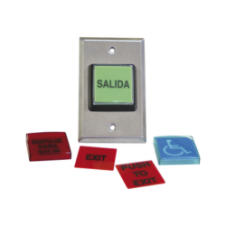 Botón de Salida / MÚLTIPLES Placas/ Luz LED /2 Años Garantia