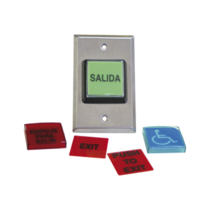 Botón de Salida / MÚLTIPLES Placas/ Luz LED /2 Años Garantia