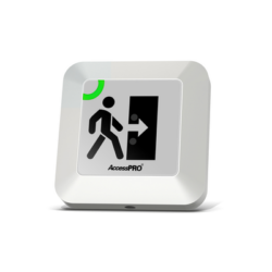 Botón de Salida sin Contacto Compatible con Control Remoto / Temporizado / Distancia Ajustable / Diseño Moderno