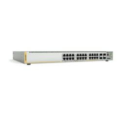Switch PoE+ Administrable Capa 3, 24 Puertos 10/100/1000 Mbps + 4 SFP Gigabit, 370 W
