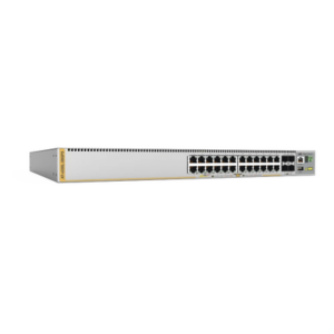 Switch L3 Stackable, 24x 10/100/1000-T PoE+, 4x SFP+, Fuente redundante integradas 740 Watts (TAA compliant version)