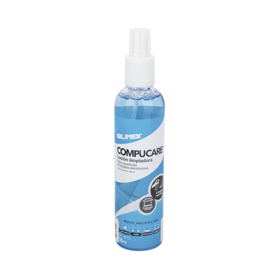Loción limpiadora y protectora de superficies de equipos electrónicos (cómputo, smartphones, gamers etc.)