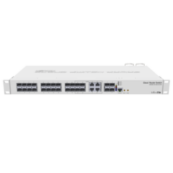 (CRS328-4C-20S-4S+RM) Cloud Router Switch Administrable L3, 4 puertos combo TP/SFP, 20 Puertos SFP, 4 Puertos SFP+