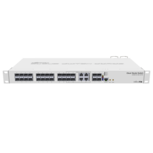 (CRS328-4C-20S-4S+RM) Cloud Router Switch Administrable L3, 4 puertos combo TP/SFP, 20 Puertos SFP, 4 Puertos SFP+