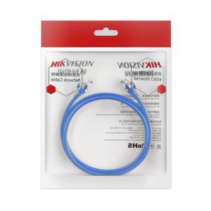 Cable de Parcheo (Patch Cord) / UTP / Cat. 6 (24 AWG) / 2 Metros / Color Azul / Ideal para PoE+ / Interior