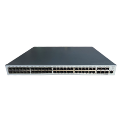 Switch Gigabit / Administrable Capa 3 / 24 puertos 10/100/1000 Mbps + 24 puertos SFP / 6 puertos SFP+ 10 G de Uplink.