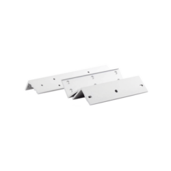 Kit de montajes Z y L para Cerradura Magnética HIKVISION / Compatible con DS-K4H255S / Uso en Puerta de Madera y Metal