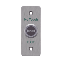 Botón de Salida sin Contacto / LED Indicador / Normalmente Abierto y Cerrado / Distancia Ajustable de Detección