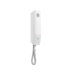Teléfono IP para Hoteles / Altavoz HD / 2 Cuentas y Líneas SIP / 10 Teclas de Marcación Rápida / 3 Teclas Programables / Códec OPUS / Gestión GDMS / Instalación en Escritorio y Pared / PoE 100 Mbps