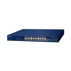 Switch PoE Administrable Capa 3, 24 Puertos Gigabit, Hasta 480 W, 8 Puertos 802.3bt, 16 Puertos 802.3at, 4 Puertos SFP 10G