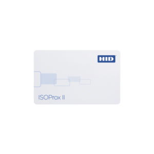 Tarjeta de Proximidad ISOProx II HID  (Delgada) (1386LGGMV) Perforada Verticalmente / Garantía de por Vida / 1586/ 1386