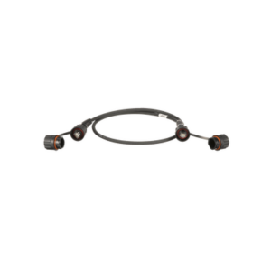 Patch Cord Cat6A IndustrialNet, Blindado S/FTP, Con Plug Industrial y Tapa en Cada Extremo, 1 Metro