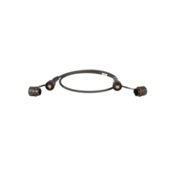 Patch Cord Cat6A IndustrialNet, Blindado S/FTP, Con Plug Industrial y Tapa en Cada Extremo, 3 Metros