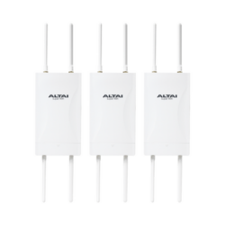Kit de 3 Puntos de Acceso WiFi 6 y 3 Inyectores PoE 802.3af/at, Doble Banda Simultanea en 2.4 y 5 GHz, Hasta 300 m de Cobertura WiFi, Hasta 2.976 Gbps, Hasta 256 Usuarios Concurrentes, Administración en Nube Gratis con INSIGHTS