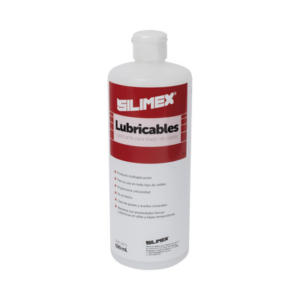 Lubricante Dieléctrico de Alta Eficiencia para Jalado de Cables Sin Daños / No es Tóxico y Compatible con Todo Tipo de Cable / Deslizamiento de Cables Seguro, Sin Fricción y Sin Riesgos / Presentación de 1/2 Litro