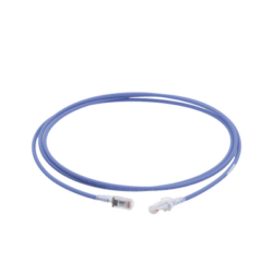 Patch Cord MC6 Modular Cat6 UTP, CM/LS0H, 7ft, Color Azul