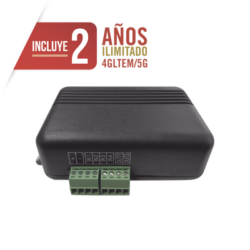 Controlador 4GLTEM / 4 ENTRADAS Y 2 SALIDAS / 2 AÑOS ILIMITADOS INCLUIDOS / Activacion Remota /Notificacion PUSH e EMAIL / APP SIN COSTO / Soporte para Reporte a Central de Alarma