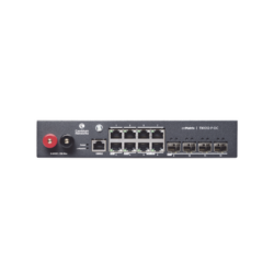 Switch cnMatrix WISP TX1012-DC-P de 8 puertos PoE y 4 SFP+, 170 W PoE Budget, Capa 2, gestión gratuita desde la nube, para corriente directa