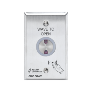 Botón Sin Contacto para Salida NO,NC/ Temporizador/ Placa de Acero Inoxidable/ Intemperie