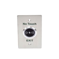 Botón de salida sin contacto con temporizador de 0.5 a 25 segundos.