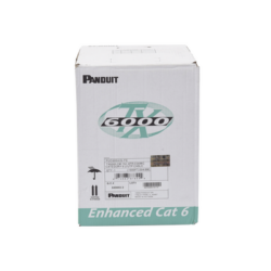 Bobina de Cable UTP 305 m. de Cobre, TX6000™ PanNet, Reelex, Gris Internacional, Categoría 6 Mejorado (23 AWG), PVC (CM), de 4 pares