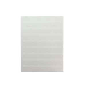 Hojas con 5000 Etiquetas Auto-laminadas para Impresora Láser/Inyección de Tinta, para Cables de 3 a 7.1 mm de Diámetro (12 - 10 AWG), Color Blanco