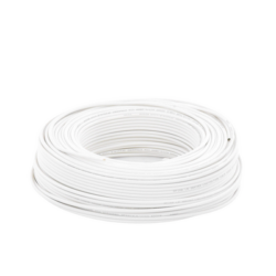 Bobina de 100 Metros / Cable de CCA / 4 x 22 AWG / Tipo Aluminio Revestido de Cobre / Aplicaciones en Alarmas de Intrusión /Automatización
