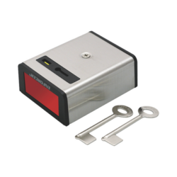 Botón de Pánico Enclavado / Restablecimiento Manual con Llave / Normalmente Abierto / Cubierta Metálica /