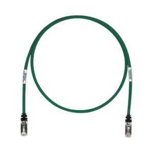 Patch Cord Cat6A, Blindado S/FTP, CM/LS0H, 13ft, Color Verde