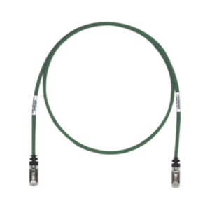 Patch Cord Cat6A, Blindado S/FTP, CM/LS0H, 7ft, Color Verde