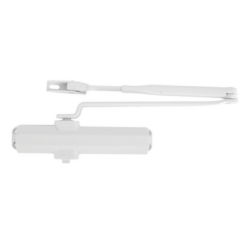 Cierrapuertas Fuerza 4/ Puertas de hasta 1100 mm de Ancho/ Color Blanco /Certificación UL