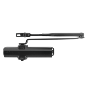 Cierrapuertas Fuerza 4/ Para puertas de hasta 1100 mm de Ancho/ Color Negro /Certificación UL