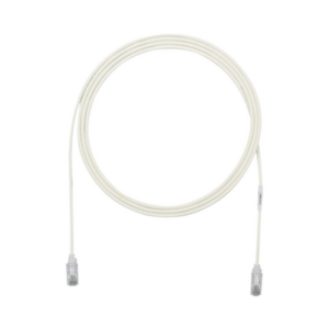 Cable de Parcheo TX6, UTP Cat6, Diámetro Reducido (28AWG), Color Gris, 7ft