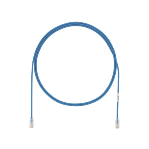 Cable de Parcheo UTP Cat6A, CM/LSZH, Diámetro Reducido (28AWG), Color Azul, 3 m.